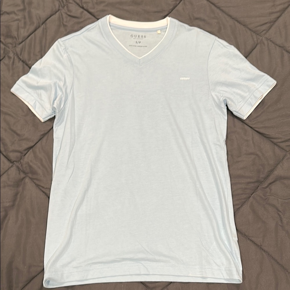 Guess Blue Short Sleeve Tee